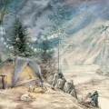 wallpaper summer camp night