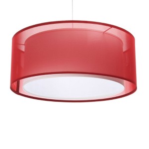 PODWÓJNA LAMPA WISZĄCA VIVENTI CZERWONA