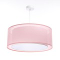 różowa lampa do pokoju dziewczynki
