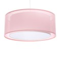różowa lampa do pokoju dziewczynki