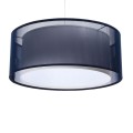 wisząca lampa granat