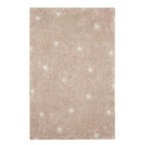 DYWAN BAWEŁNIANY MINI DOT ROSE 100X150 CM - LORENA CANALS