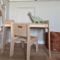 stolik z krzesełkiem dla przedszkolaka babywood