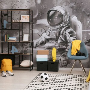 TAPETA DLA DZIECKA GALAXY COMIC BOOK - MALUMI