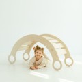 wooden rocker L
