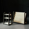 slim bookcase L