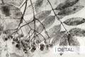 wallpaper herbarium warm grey