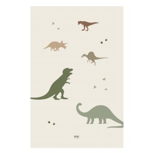 MATA KAUCZUKOWA DINO WORLD BIG - GUGU THE HERO
