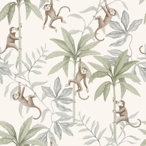 tapeta do pokoju dziecka newbie jungle