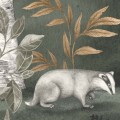 mural wild forest