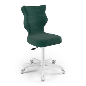 ENTELO - KRZESŁO OBROTOWE DO BIURKA PETIT 5 VELVET ZIELONY
