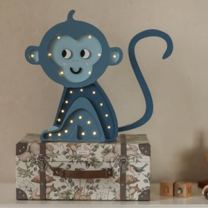 LAMPKA MAŁPKA COBALT JUNGLE - LITTLE LIGHTS