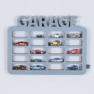 PÓŁKA NA SAMOCHODY GARAGE SZARY - ECOONO