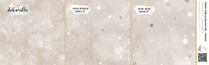 DEKORILLO POLARNY KOSMOS SKY BEŻOWA - PRÓBKA TAPETY