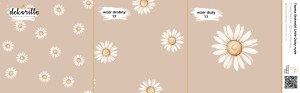 DEKORILLO STOKROTKI LITTLE DAISY NUDE - PRÓBKA TAPETY