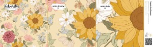 DEKORILLO SUNFLOWERS - PRÓBKA TAPETY