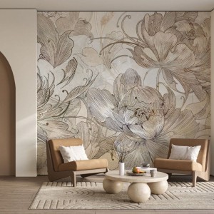 TAPETA SECESIO IVORY - MALUMI
