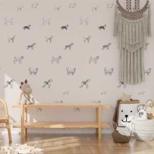 TAPETA SZKIC PSY W120 - YOKO DESIGN