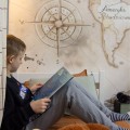 TAPETA MAPA ŚWIATA RETRO