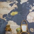 mural mapa swiata