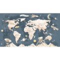 mural mapa swiata