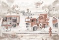 tapeta fire patrol retro