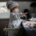 kitchen helper składany oliwkowy