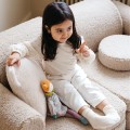 modułowa kanapa dla dziecka cream white