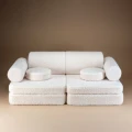 modułowa kanapa dla dziecka cream white