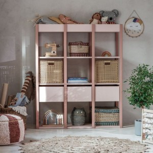 REGAŁ TWEENS KORAL/ RÓŻ - WOOD LUCK DESIGN