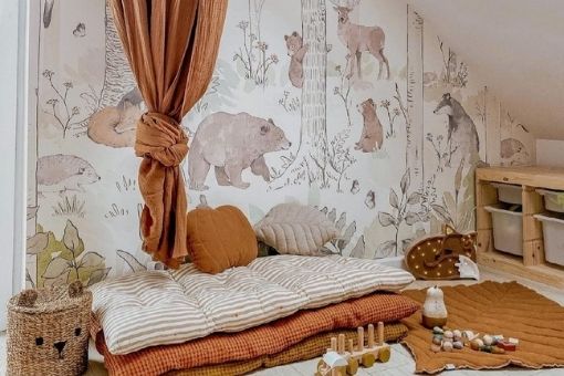 blog pokój rodzeństwa tapeta